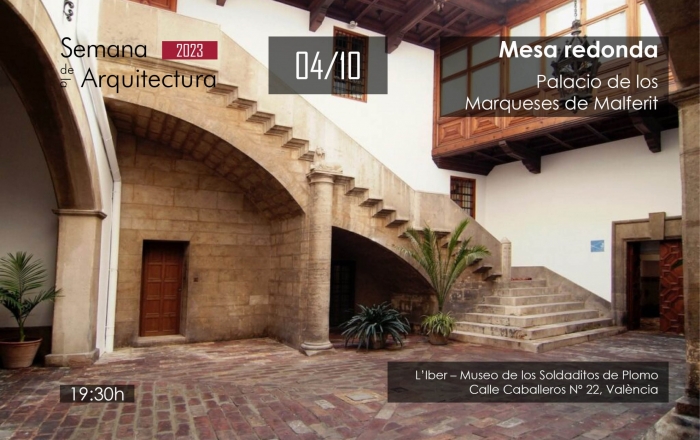 Open House Valencia: Mesa redonda Open Talk sobre el Palacio de los Marqueses de Malferit